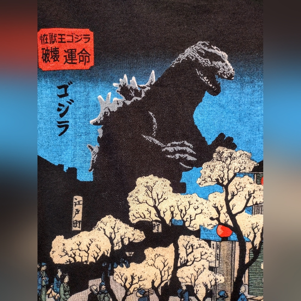 Godzilla Print Tee